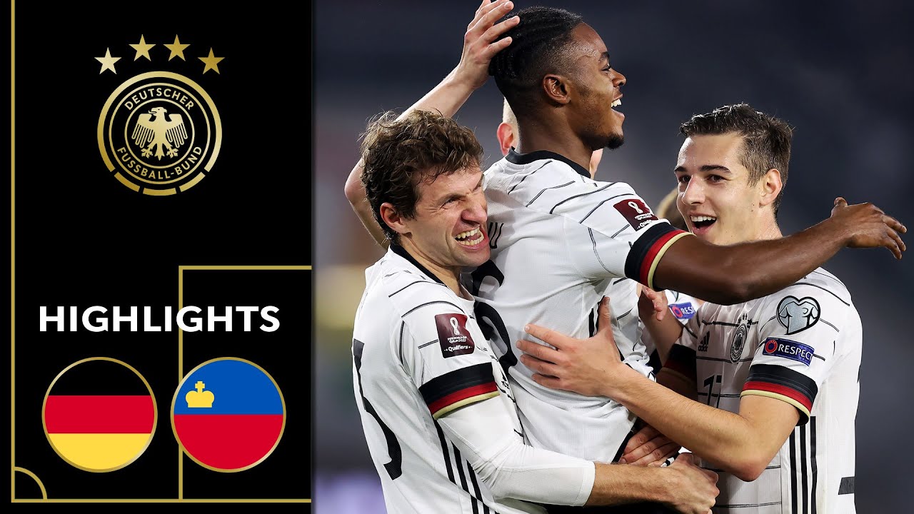 Record Win For Flick : Germany - Liechtenstein 9-0 : Highlights : World Cup Qualifier