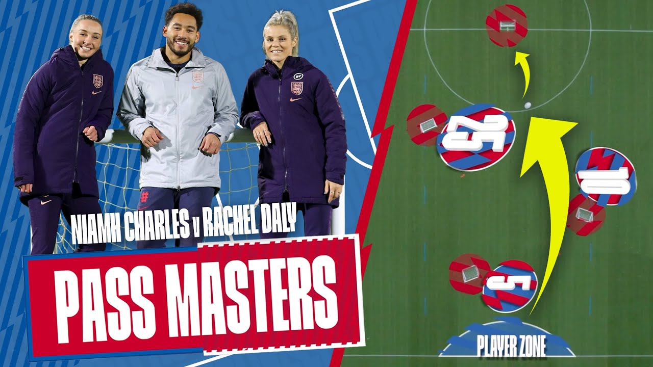 image 0 she's Buried It! What Are You Nervous For?! 🔥🎯 Niamh Charles V Rachel Daly : Pass Masters