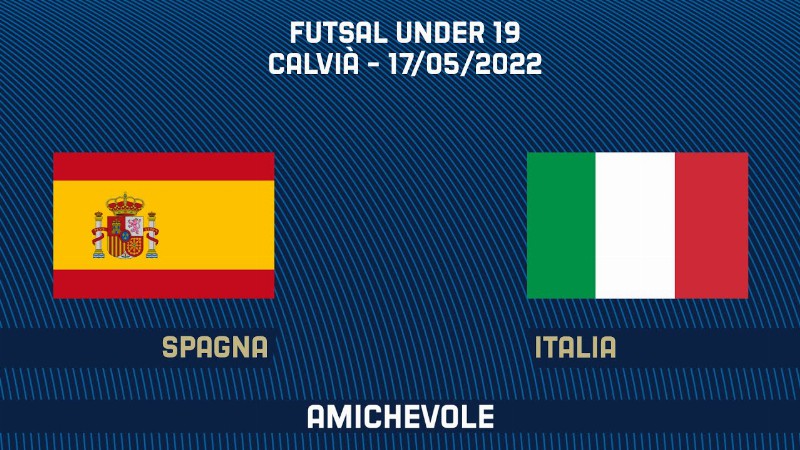 image 0 Spagna-italia 2-3 : Futsal Under 19 : Amichevole
