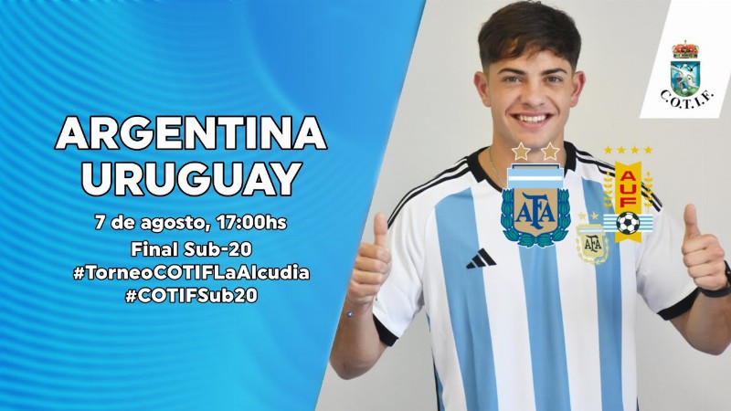 #sub20 : Argentina Vs Uruguay - Final - Cotiflaalcudia