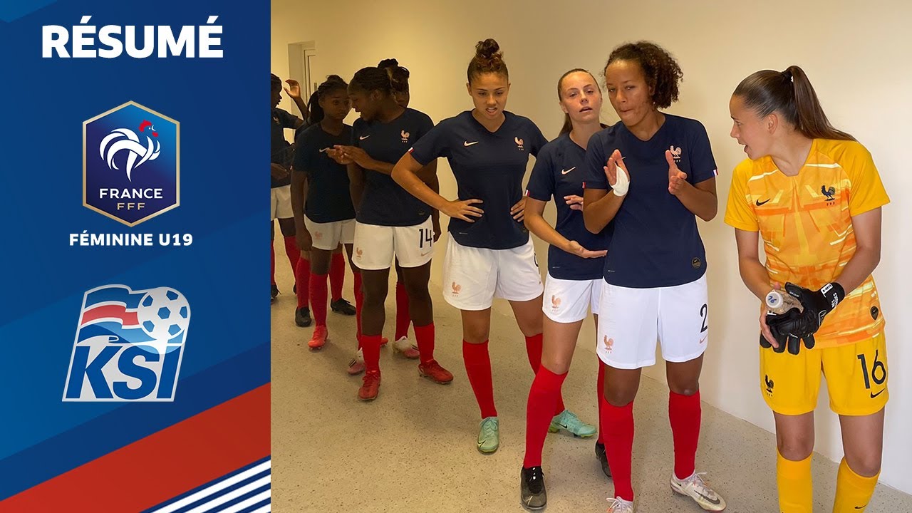image 0 U19 Féminine Euro 2022 : France - Islande (2-0) Le Résumé