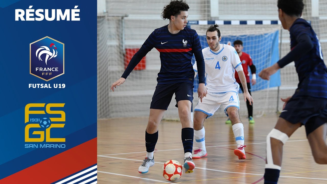 image 0 U19 Futsal Week : France-saint-marin (5-3) Le Résumé