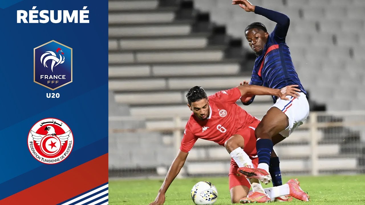 image 0 U20 : France-tunisie (1-1) Le Résumé