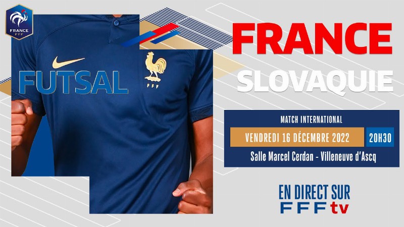 image 0 U21 Futsal : France-slovaquie En Direct (20h30)
