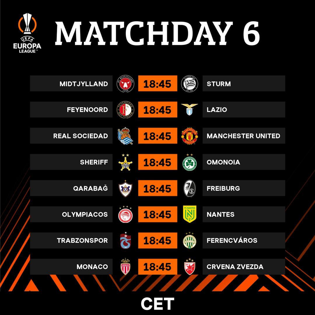 UEFA Europa League - The group stage is almost complete