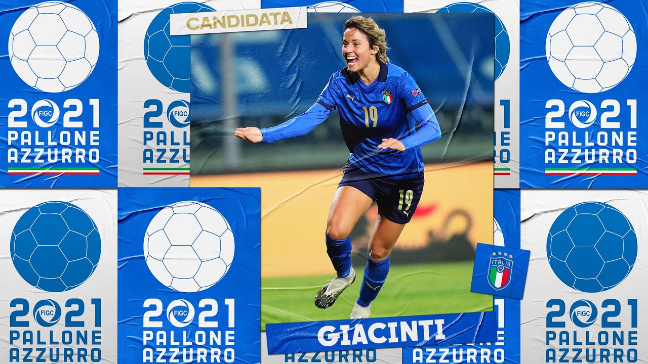 image 0 Valentina Giacinti : Candidata Pallone Azzurro 2021